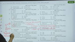 Geography & Environment | GK | Live Class