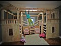 DIY Indoor Playground with Monkey Bars