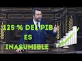 Espinosa de Los Monteros (VOX): La deuda pública es 125% del PIB, INASUMIBLE