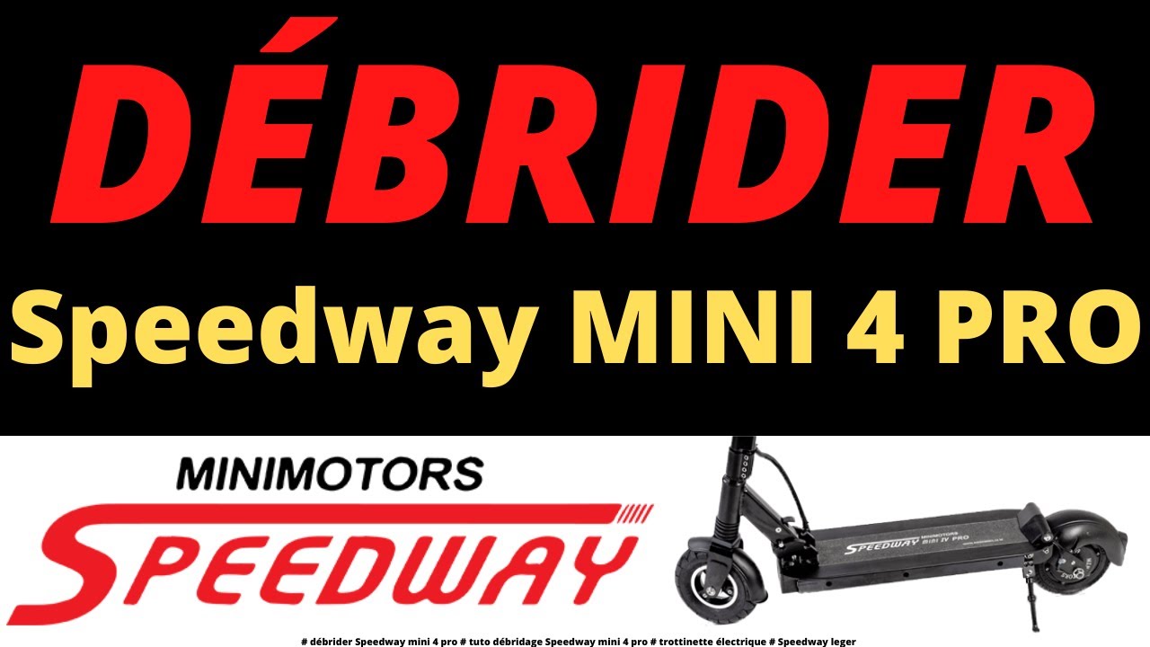 Trottinette électrique Minimotors Speedway Mini 4 pro