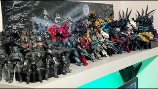 Halo McFarlane Action Figure Collection: ODSTs + Spartans + Elites + Grunts + Hunters  + Customs