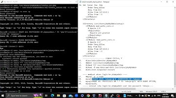 Instalasi dan Konfigurasi Database Server (MariaDB + PHPMyAdmin) di Debian 10