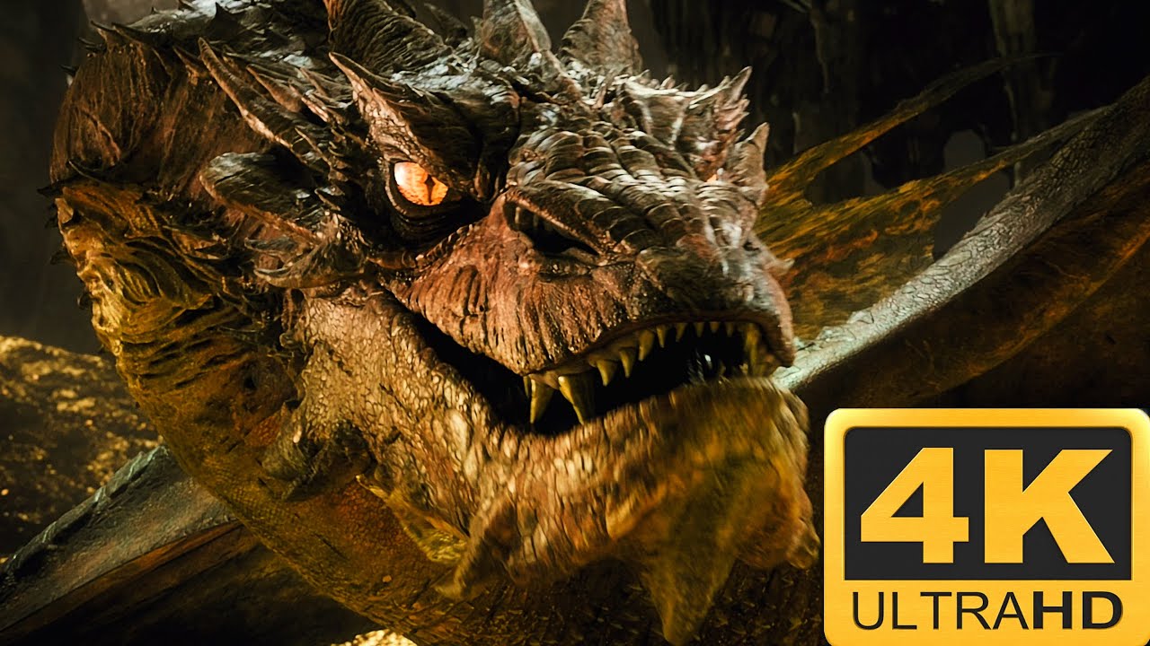 Smaug the Magnificent Pt 3 | The Hobbit - The Desolation of Smaug 4K ...