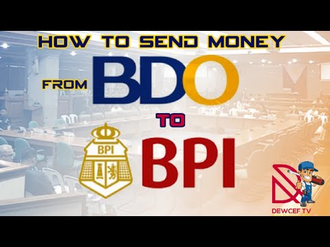 HOW TO SEND MONEY FROM BDO TO BPI ACCOUNT ? | #mobilebanking #bdo #bpi