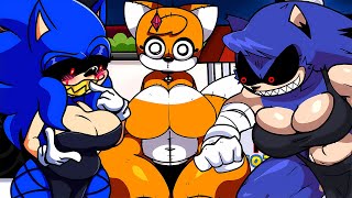 Friday Night Funkin' VS Sonic.EXE Genderswap VS SHC REBOOTED (FNF MOD) (Sonic Hedgehog Genderbend)
