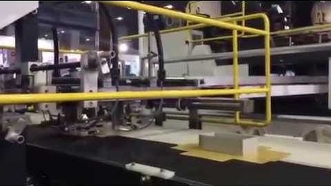 HM ZD6418E automatic rigid box machine with box lining machine