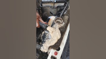 Cleaning Radiator Without Even Removing It From The Car. #youtubeshorts #radiator #carradiator#viral
