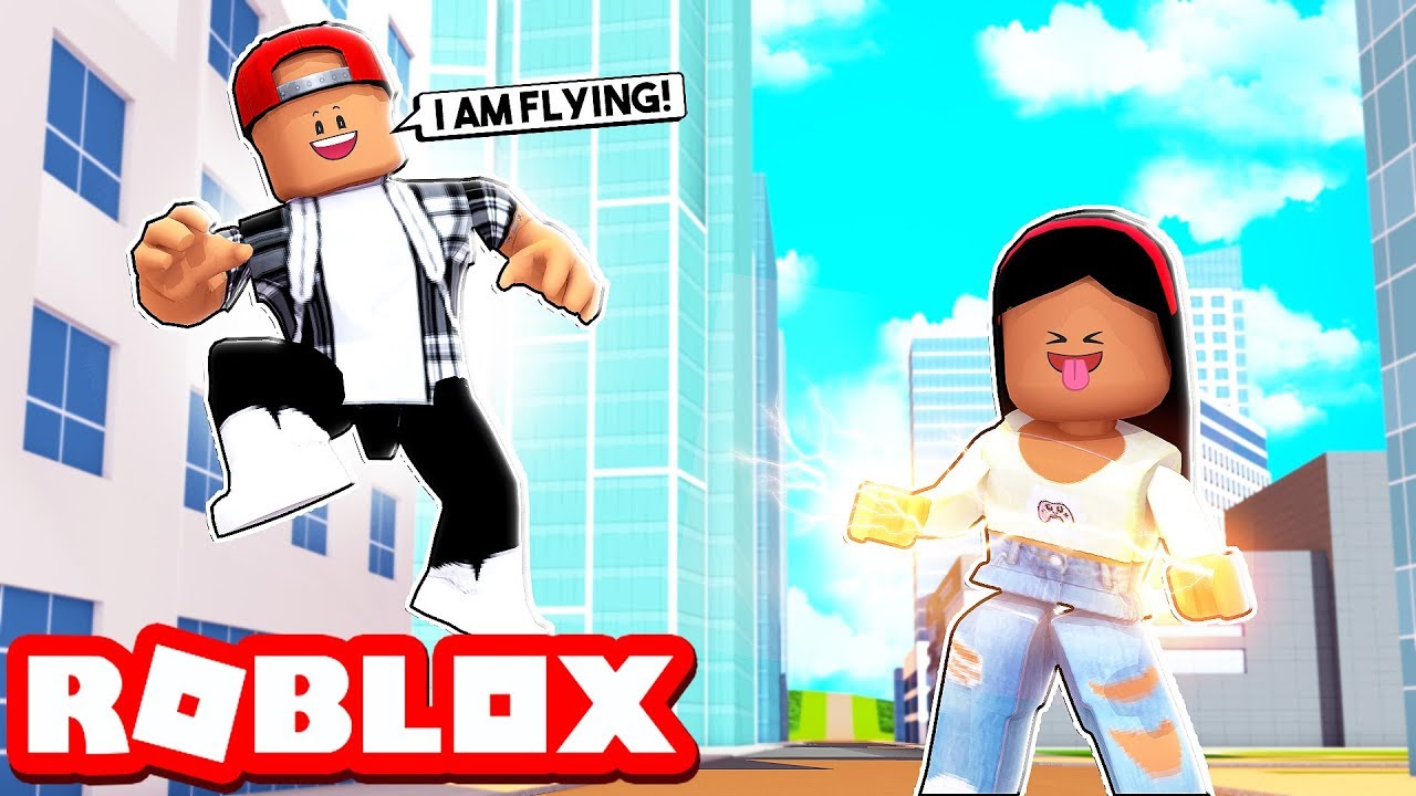 We Were Given Super Powers Roblox Super Hero Adventure Obby - become a superhero obby roblox