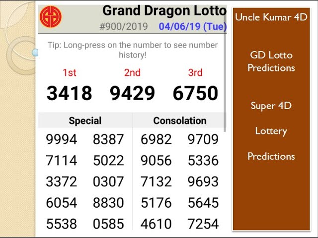Gd dragon lotto