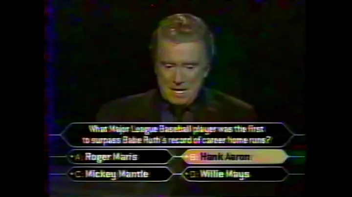 Lisa DeWitt on Who Wants to be a Millionaire