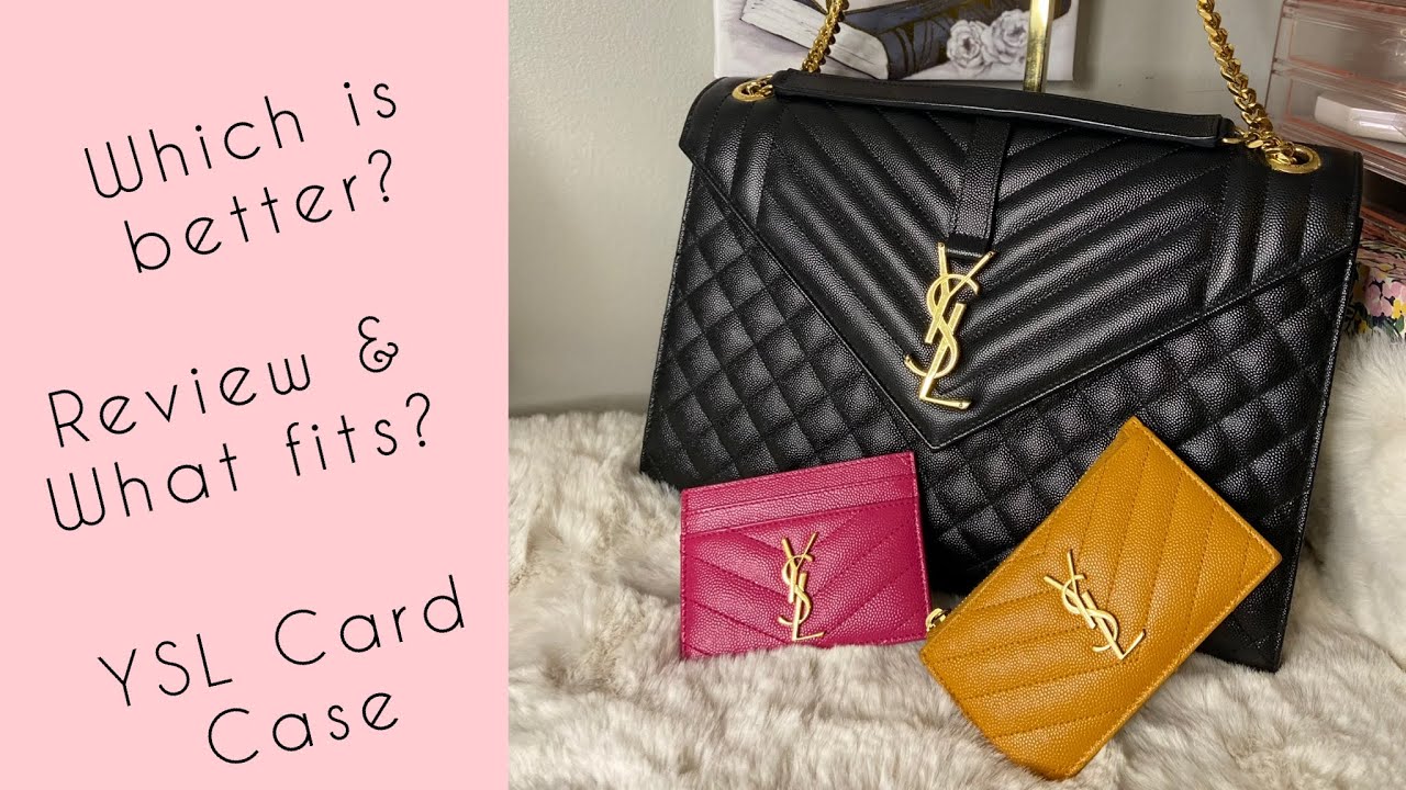 6 Gorgeous YSL Card Holder Picks You Need ASAP