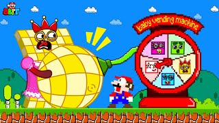 🔴 [LIVE] Pattern Palace What if Numberblocks vs the Vending Machine in Super Mario Bros.