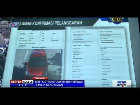 Begini Cara Kerja Tilang Elektronik