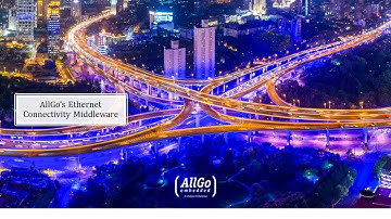 AllGo Ethernet Connectivity Middleware. Software for Automotive Ethernet: TSN, AVB, SOME IP, DDS.