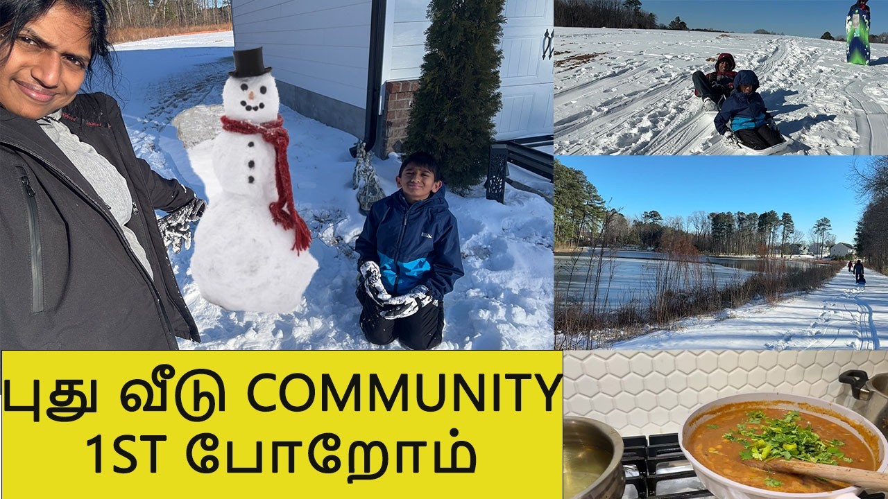 2days STUCK INSIDE THE HOUSE~ சுட சுட Dinner Day in my life during snow storm~  Family Traveler VLOG