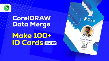 Make 100+ ID Cards Easily with CorelDRAW Data Merge