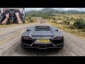 1400HP Lamborghini Reventón - Forza Horizon 5 | Logitech G923 Steering Wheel