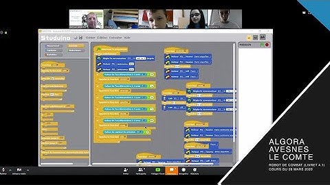 Continuité pédagogique et présence physique : les cours de programmation à distance avec Algora
