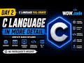 ✅ C Language Tutorial for Beginners Day 2 🔥 | Hardware Software OS Compiler HLL vs LLL