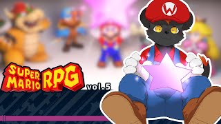 【超級瑪利歐 RPG｜#５】用48次，跳100下，睡200晚，到底什麼意思？？？【獸人Vtuber／渡雲】