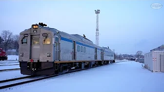 Winter Budd Car Ride: The Last Mainline RDC