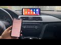 How to connect quickly CarPlay for BMW android screen?