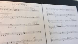 Techno Blade (grade 2) with audio track - BENJAMIN DEAN TAYLOR, composer