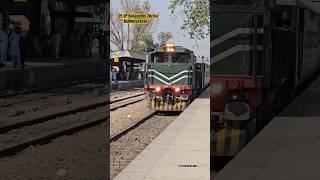 25UP Bahauddin Zikriya Reaching RYK #pakrail #train #geu20c #pakistanrailways #railway