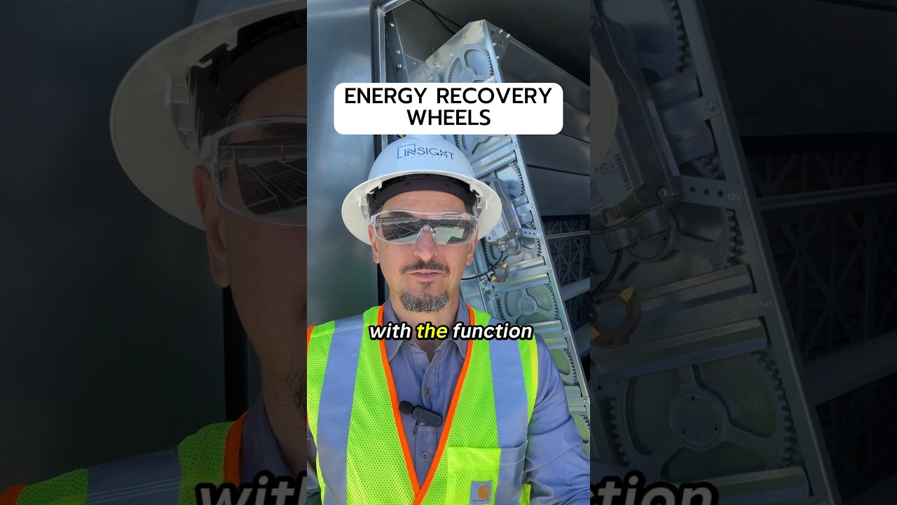 AAON RND cabinet package DX rooftop unit with energy recovery wheel | HVAC total enthalpy wheels ￼