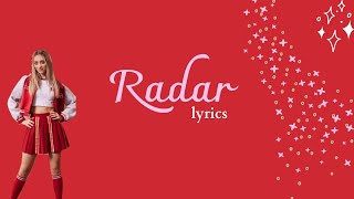 Radar Lyrics