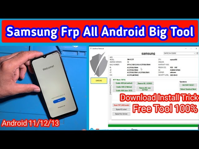 Top 10 Samsung FRP Bypass Tools for PC [Free Download]