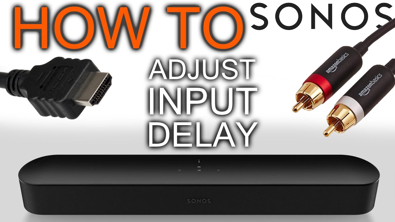 How Adjust Audio Delay on Sonos - YouTube