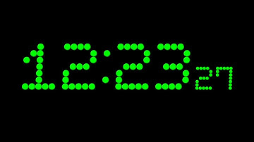 Animated Digital Clock-7