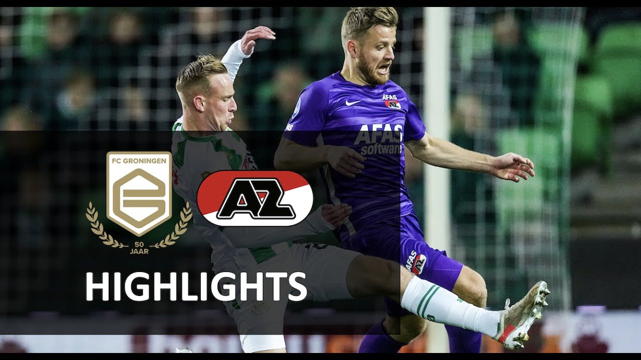 Highlights Fc Groningen - Az | Eredivisie - Youtube