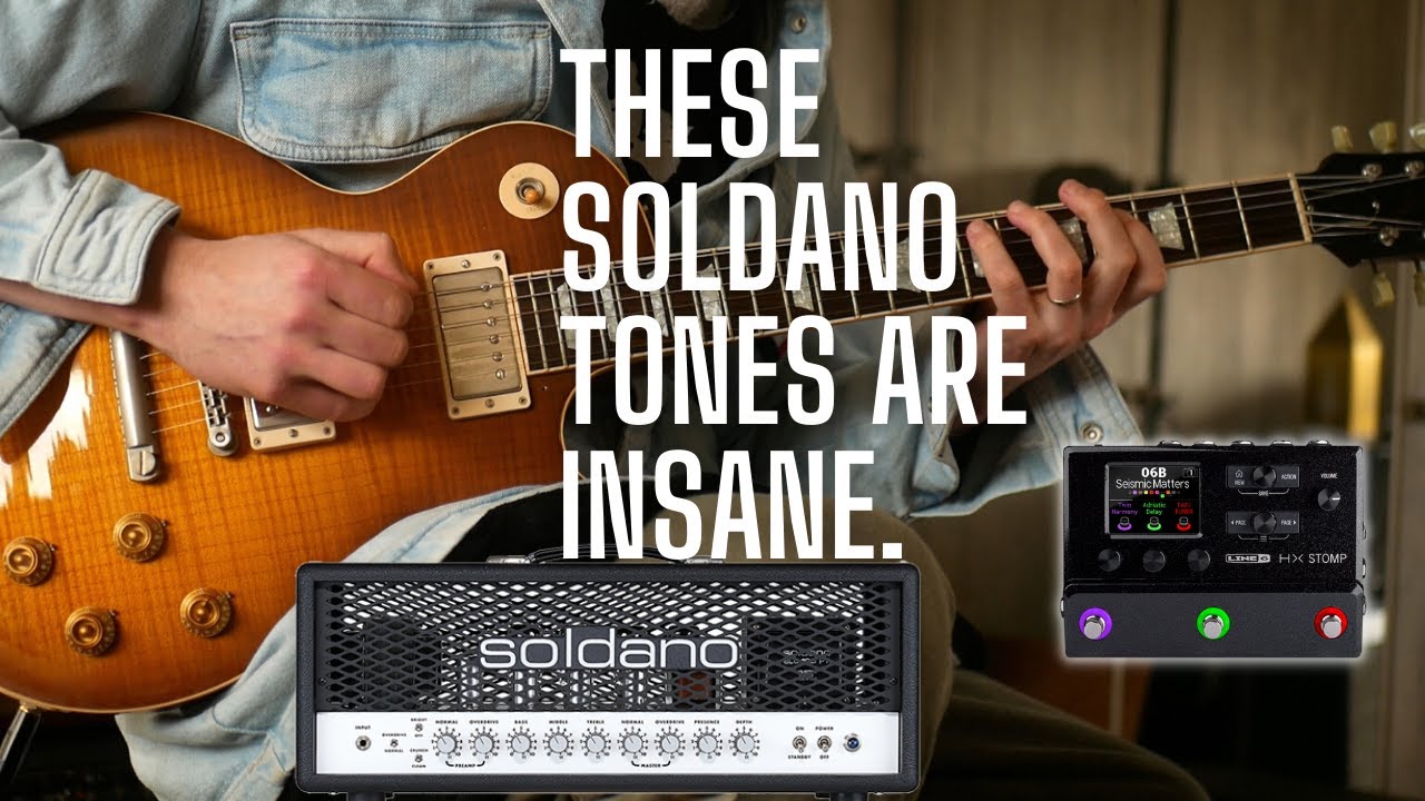 The Soldano SLO in the Helix is AMAZING for High Gain Tones - YouTube