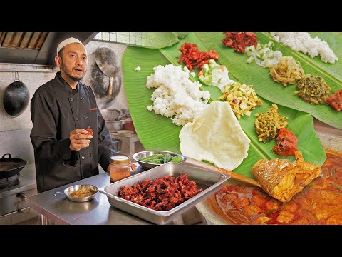 Nasi Daun Pisang India Makan Dengan Kari Kepala Ikan MELAKA | Kari Kepala Ikan Mutiara Damansara