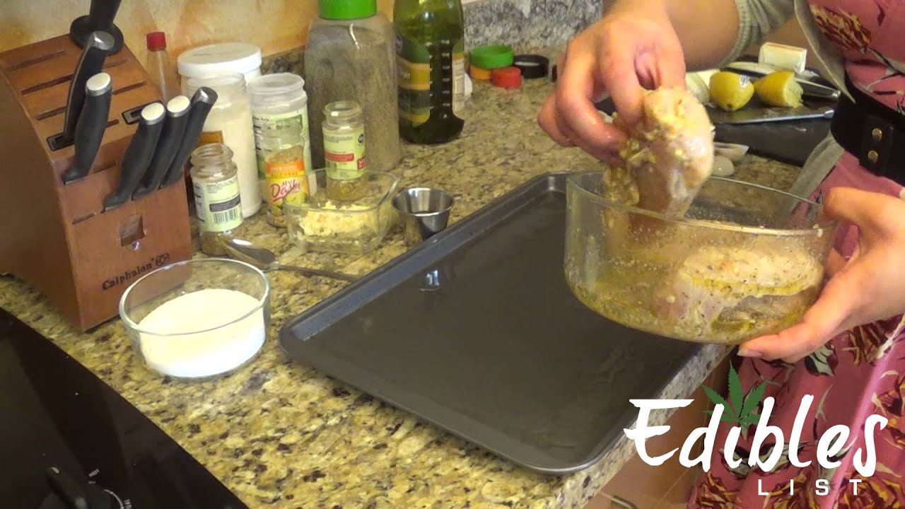 The Edibles List Cooking Webisode - Lemon Herb Infused Chicken Dinner