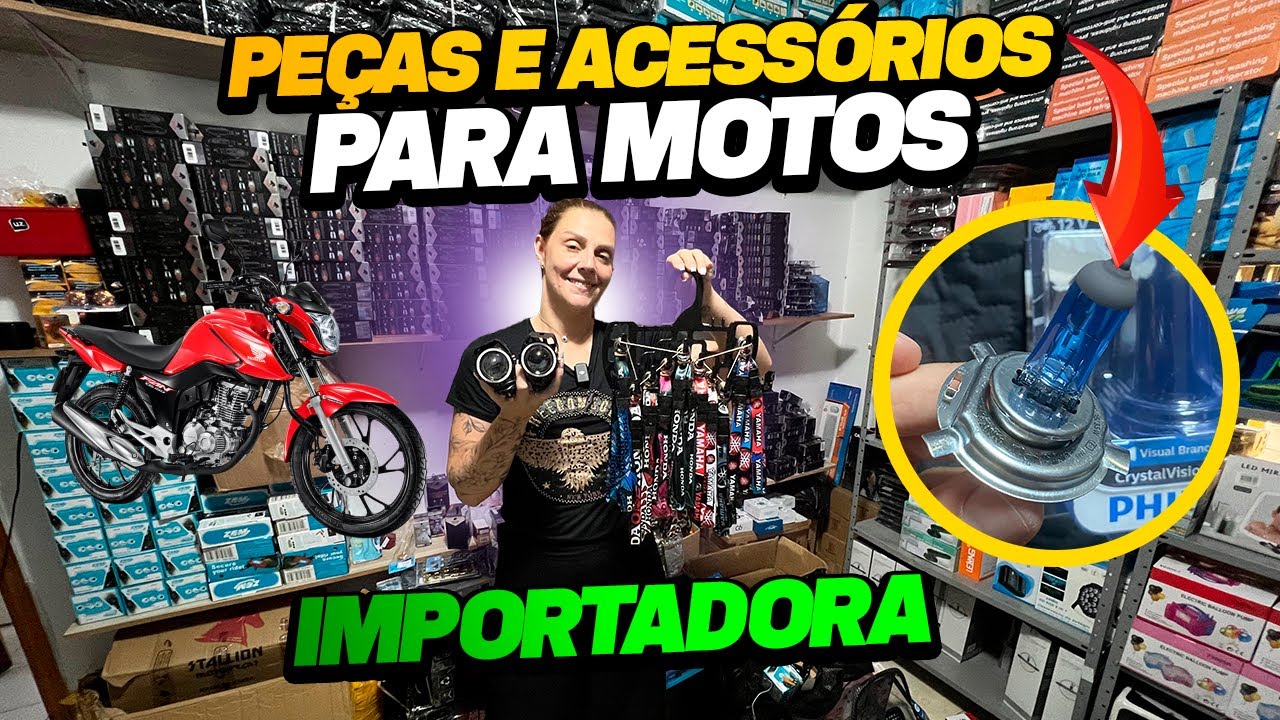 Peças e Acessórios para Moto Atacado Importadora e Distribuidora em São Paulo