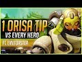 1 ORISA TIP for EVERY HERO ft. EvilToaster