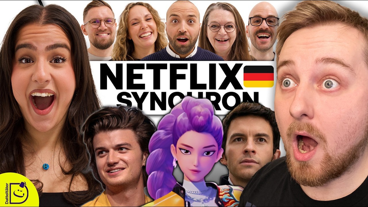 Netflix Synchronsprecher erraten #2 bei @datteltäter | Reaktion!
