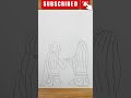 Draw a girl best friends shorts youtubeshorts tajikisketch subscribe