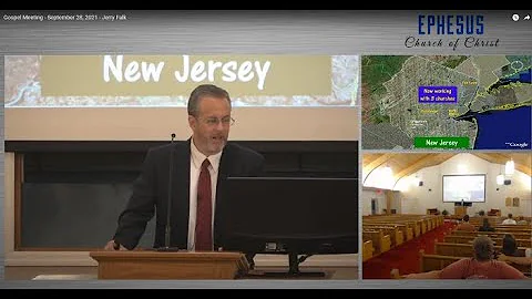 Gospel Meeting - September 28, 2021 - Jerry Falk