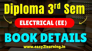Diploma 3rd Sem EE Books | WBSCTE Book List 2025 | Electrical Engineering WB Polytechnic