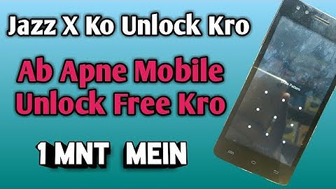 QMobile Jazz X Js2 Hard Reset Easy Step 2019 | Mobilink Jazz X JS1 hard reset  | Taswar Helps