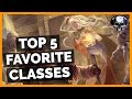 Pathfinder: WotR - My Top 5 Favorite Classes