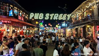 Pub Street, Siem Reap, Cambodia (2023) (4K) WALKING TOUR