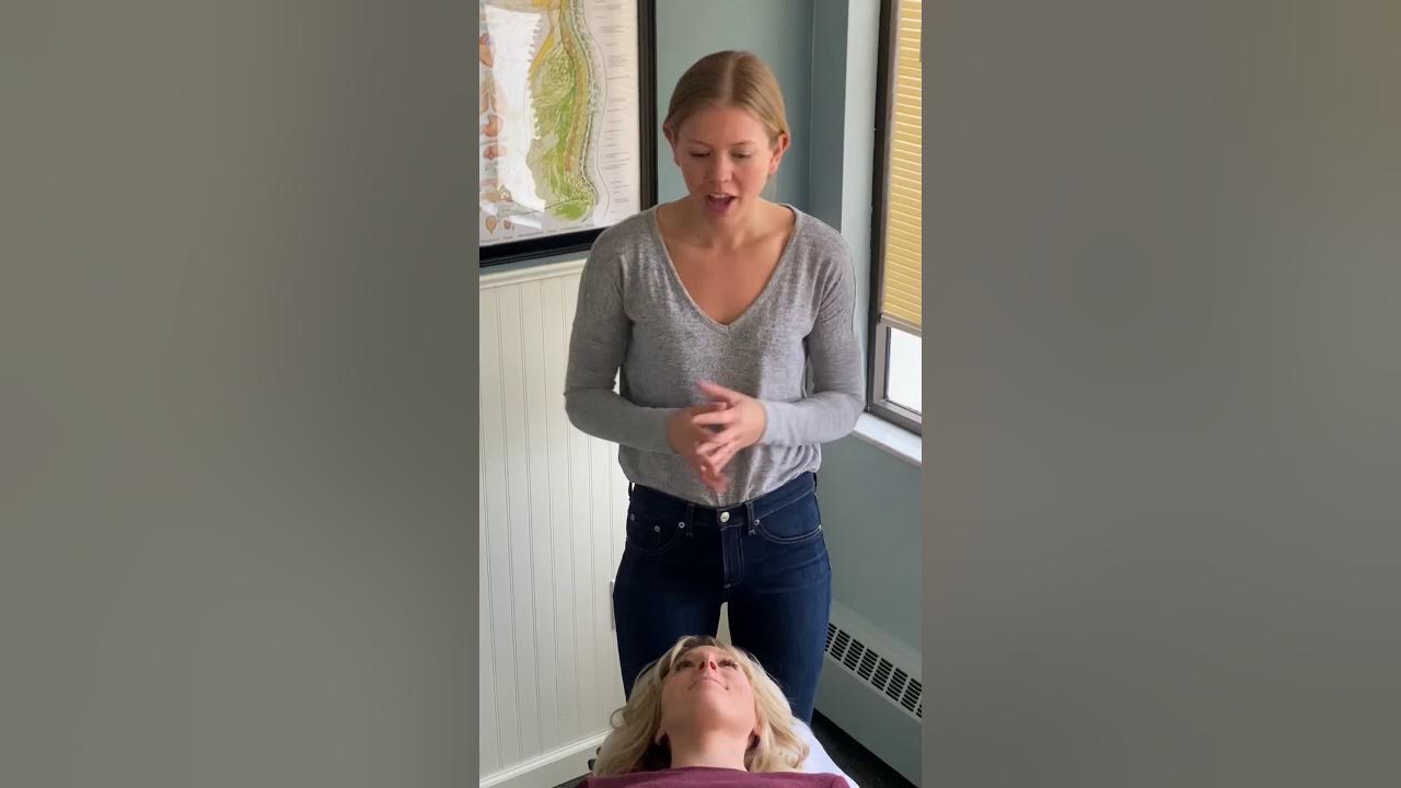 Full Spine Chiropractic Palpation Exam and Tailbone Adjustment Demo
