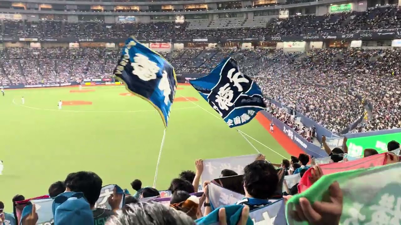 大合唱】北海道日本ハムファイターズ 「ファイターズ讃歌」ラッキー7
