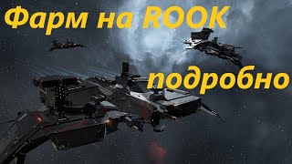 Подробный фарм на Rook в лоусеке. Eve Online