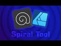 Affinity Designer 2.3 Spiral Shape Tool Tutorial